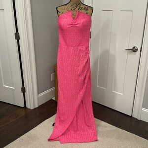 Chairs Bono Pink Sequin Dress